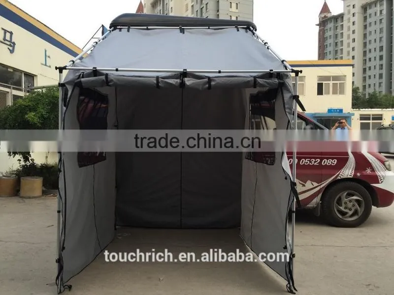Roof top tent with change room