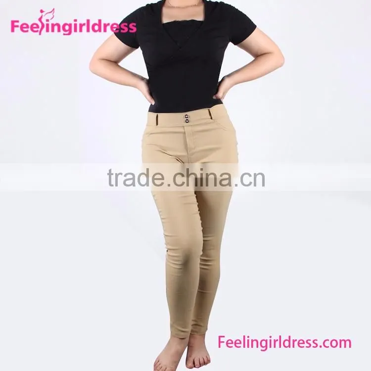 Drop Shipping Khaki Push Up Fitness Running Pants
