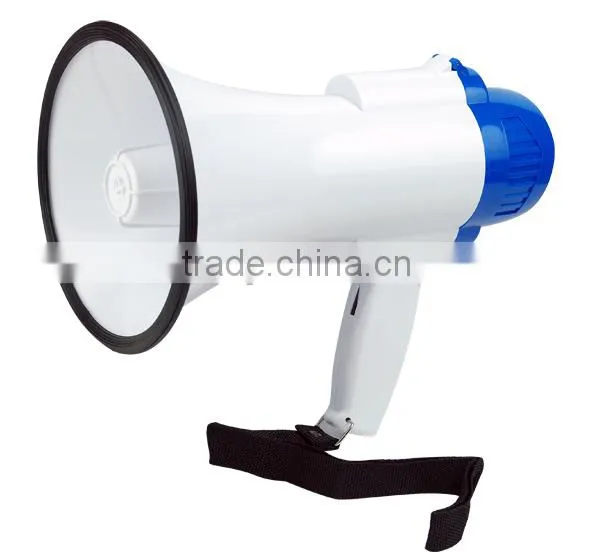 pp plastic handhold megaphone/ hot sell pp plastic megaphone