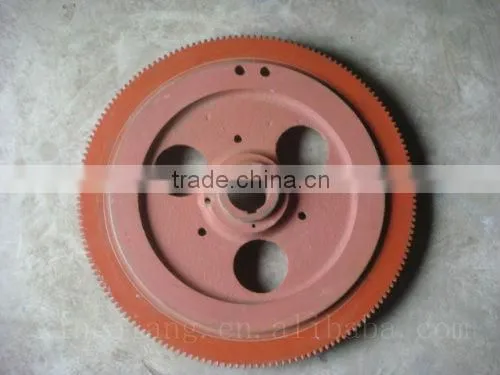 S195 flywheel for diesel engine, flywheel for diesel engine generator