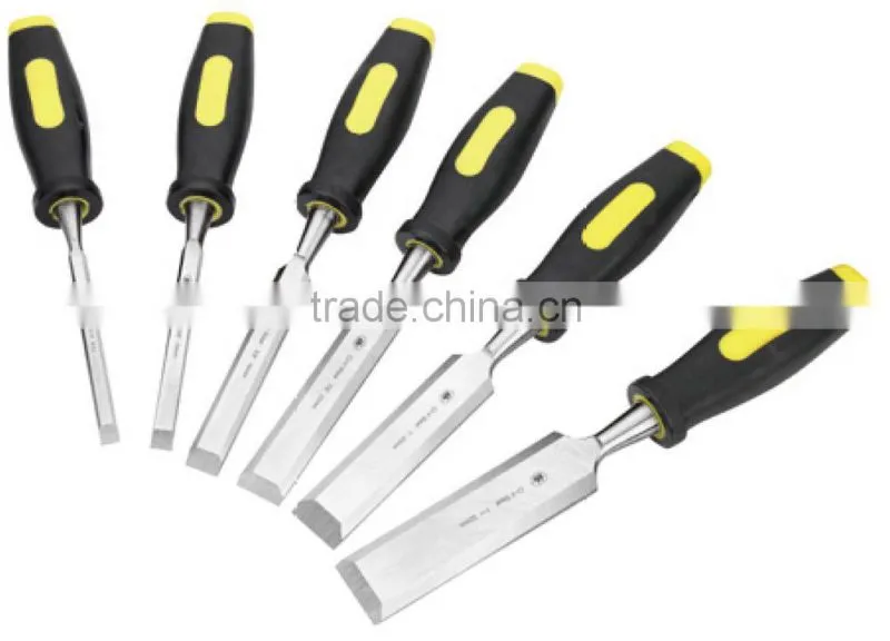 Carving Chisel Two Color Plastic Handle wood chisel