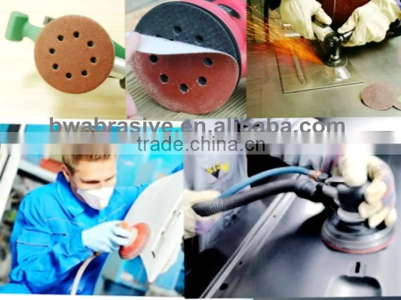 round sanding discs with holes