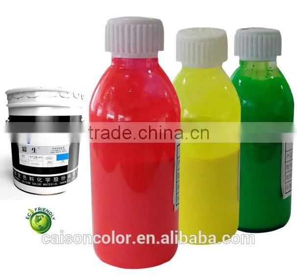 fluorescent pigment colorings for tinting