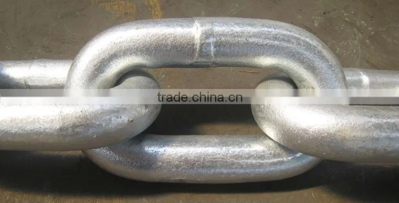 High Strength Welded Link Studless Anchor Chain
