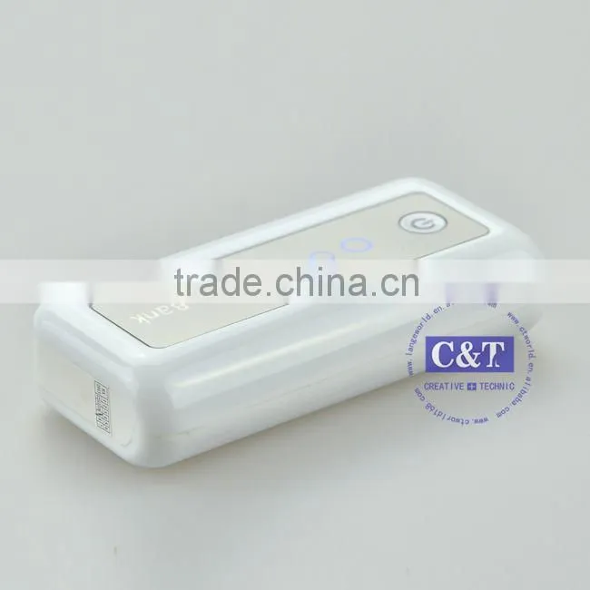 C&T 2013 new External Battery Pack Portable Charger mobile power bank 2600mah