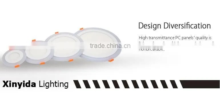 PC diffusion plate will be evenly spread and not dazzling cheap 6w China led panel