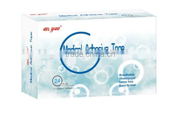 pvc cotton paper medical adhesive tape, surgical adhesive plaster