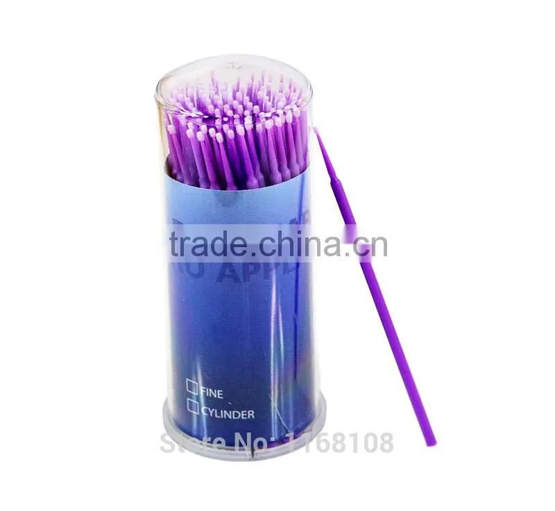 100Pcs New Fashion Disposable Makeup Brush Eyelash Extension Micro Individual Applicators Mascara Brush Make Up Tool