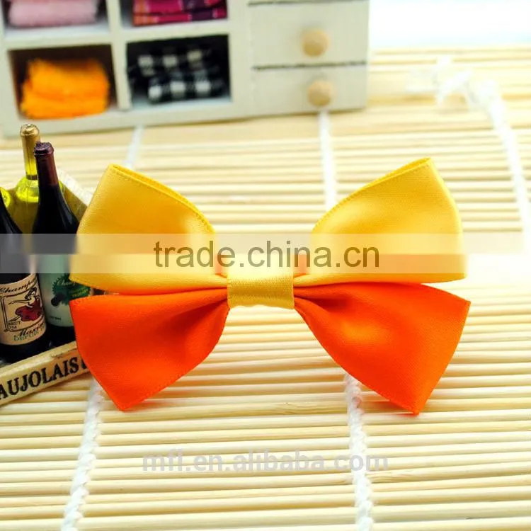 2016 fashion solid color handmade shoes decoration bows