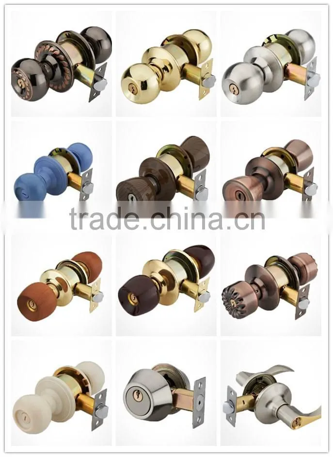 SR500 Safe door lock key lock body with round bolt