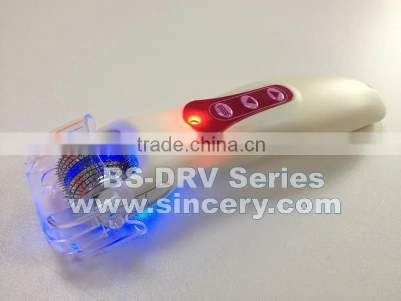best selling electric micro needle derma roller micro needle roller system rohs machine micro needle face