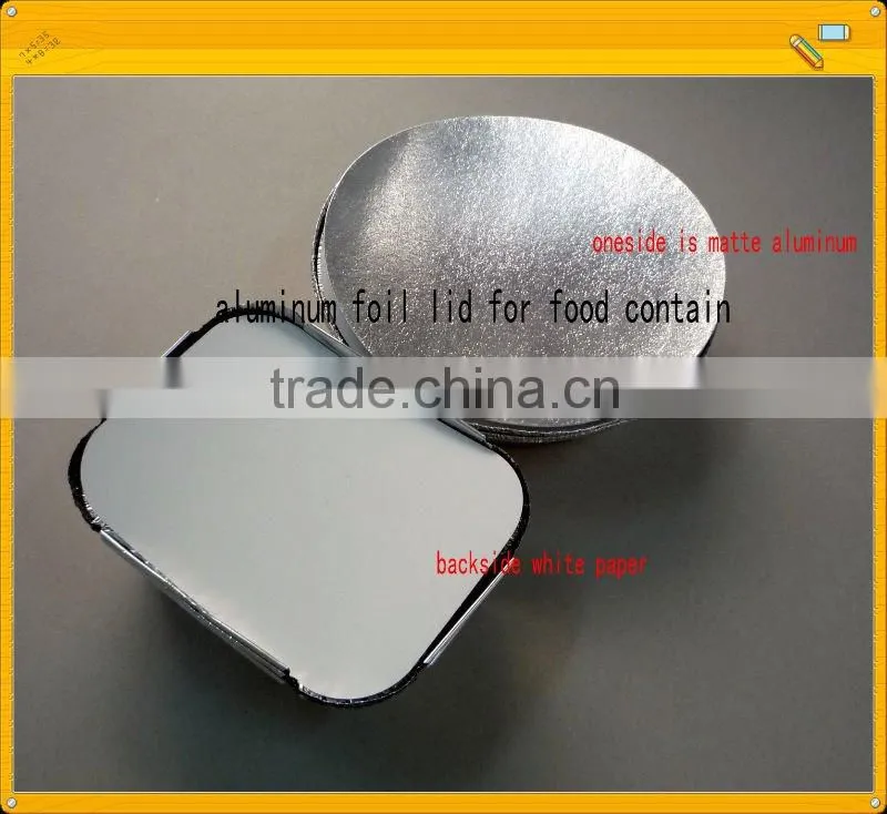 PET Duplex Board paper lid