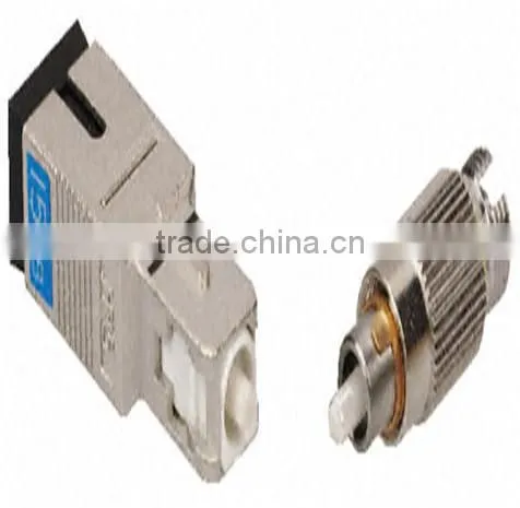 SC fixed fiber optical attenuator, fiber optic SC adapter type attenuator