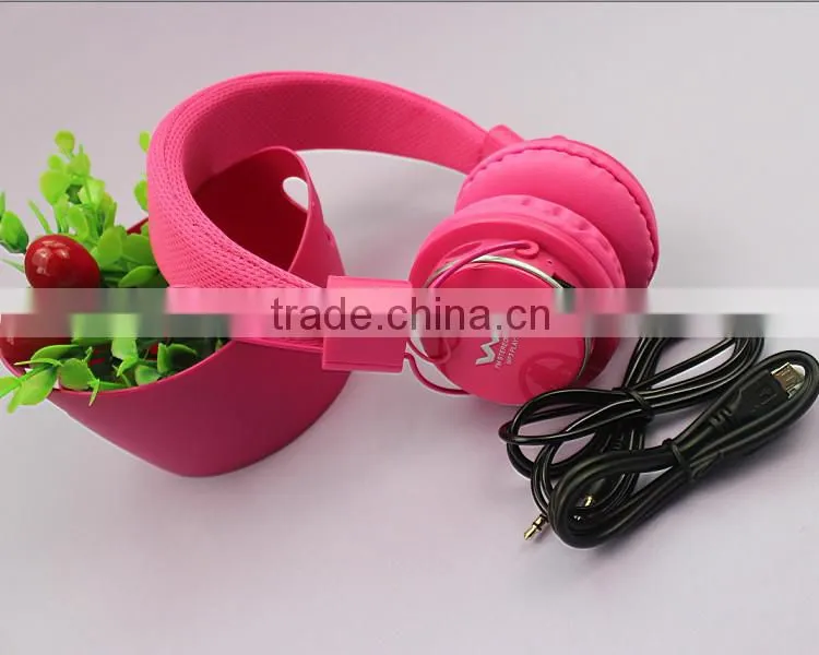 FM headphone, Fashion Candy Color Earphone,best selling products.