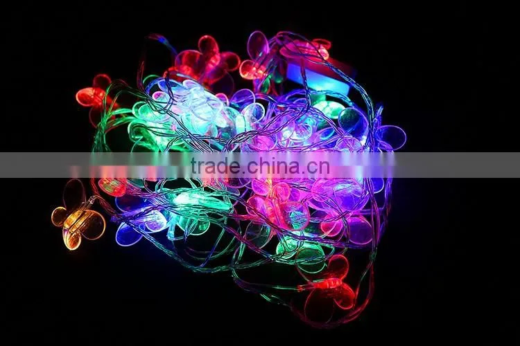 YQ48 Beautiful butterfly led lights string christmas lighting