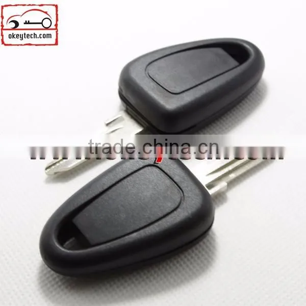 Okeytech Fiat remote 1 button transponder key shell blank Fiat remoto key shell