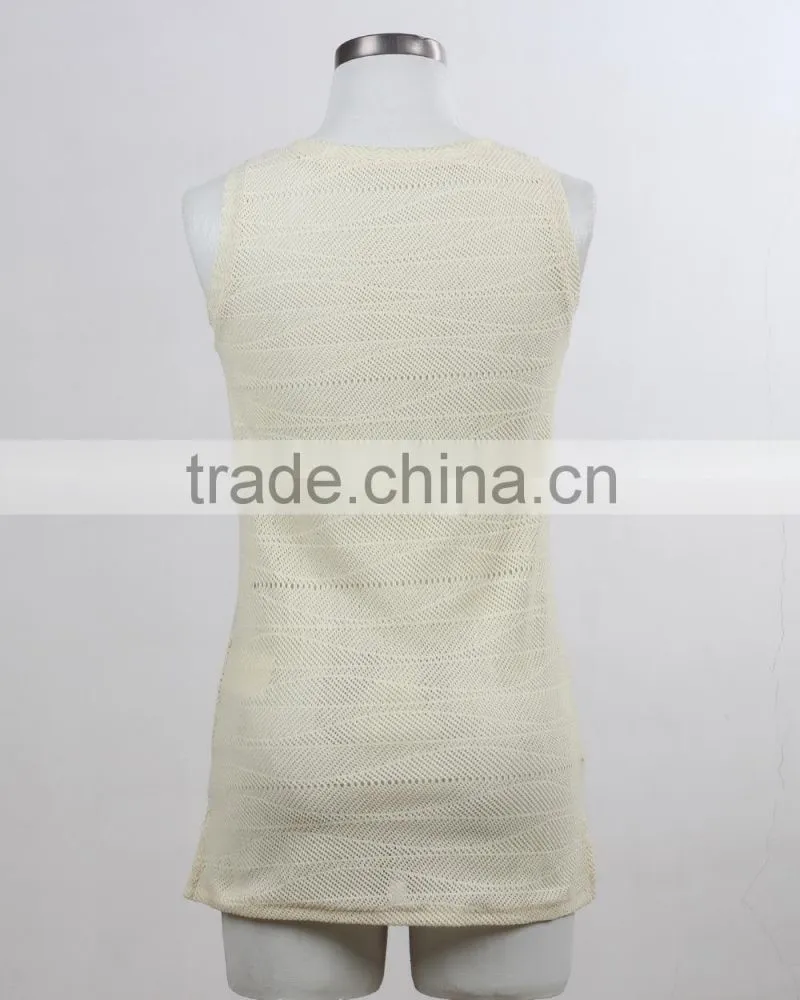 F5S15427 2016 New Style Wholesale Woman Print Tank Tops Made In China
