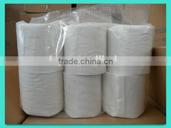 6 rolls pack toilet jumbo roll tissue facial tissue