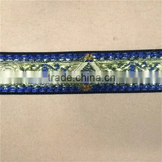 Colourful Jacquard Webbing/Ribbon For Clothing