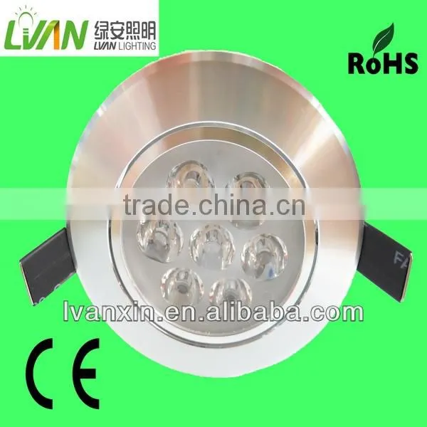 7w LED ceiling lamp with Oxidation edge