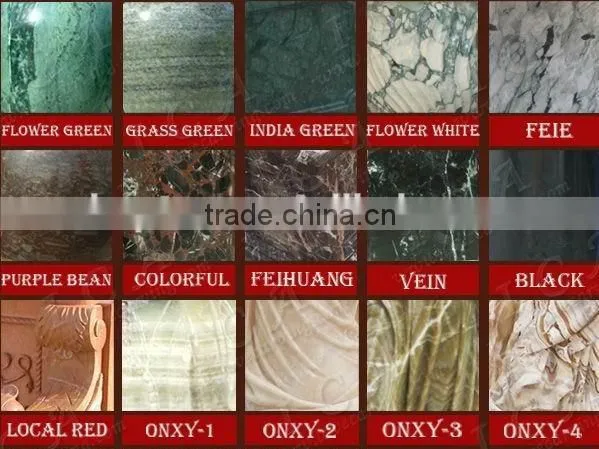Marble stone balcony balustrade with good quality