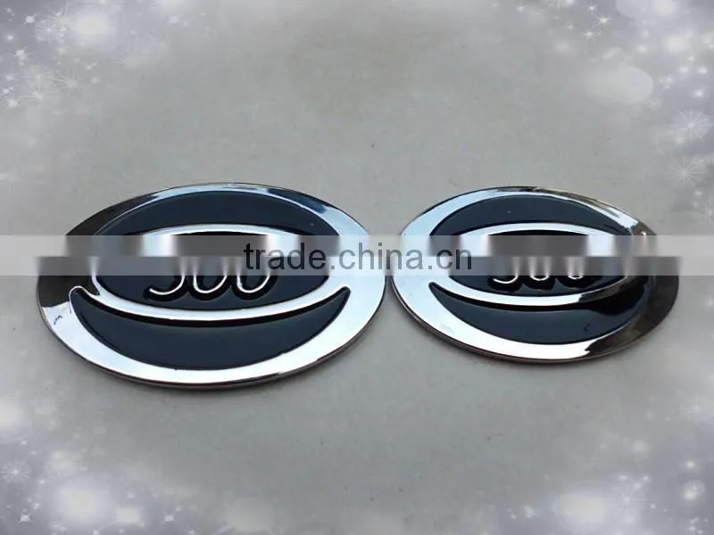 300C Chrysler Custom Plastic chrome Emblem