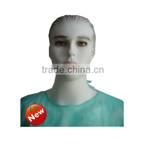 2012 light green fashion medical dressing lab gowns