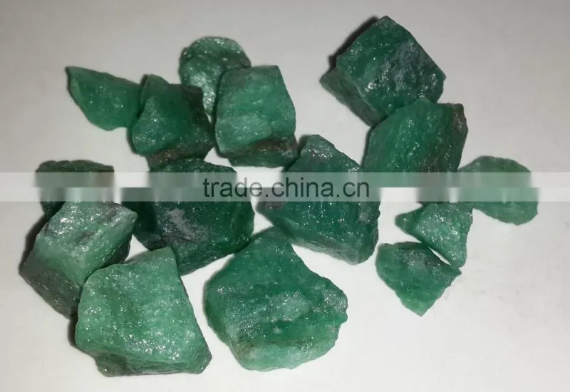 Natural Green Jade Rough Gem Stone Non-treated Opaque