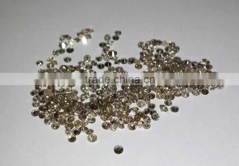 1.1-1.3mm SI-I Clarity K-L Color Natural Loose Brilliant Cut Diamond Non-treated Nonheated for Setting