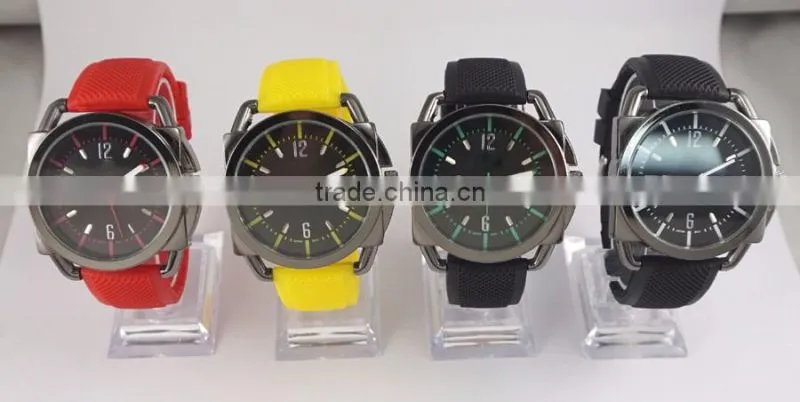 2016 New design silicon sport men's watches