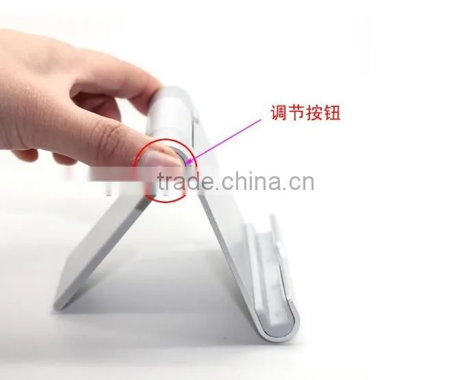 2 in 1 universal tablet aluminum metal stand holder for ipad and mobile phone
