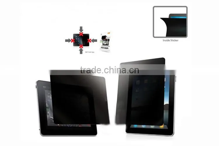 Remove air bubbles premium tempered glass privacy screen protector for ipad Air 5/6