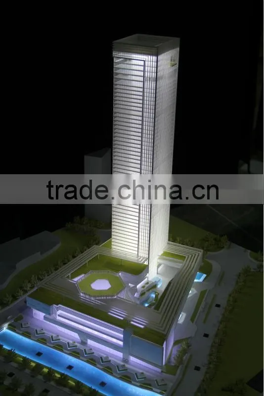 1/100 New Product/Maquette Single architectural building model maker