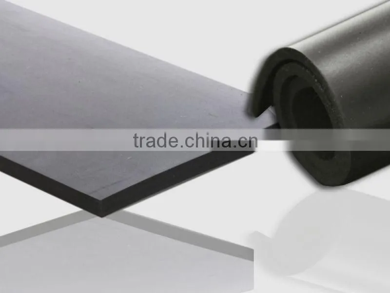 open-cell rubber mat embossed plain skin neoprene