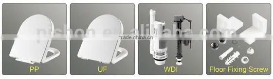 European Standard washdown two piece toilet