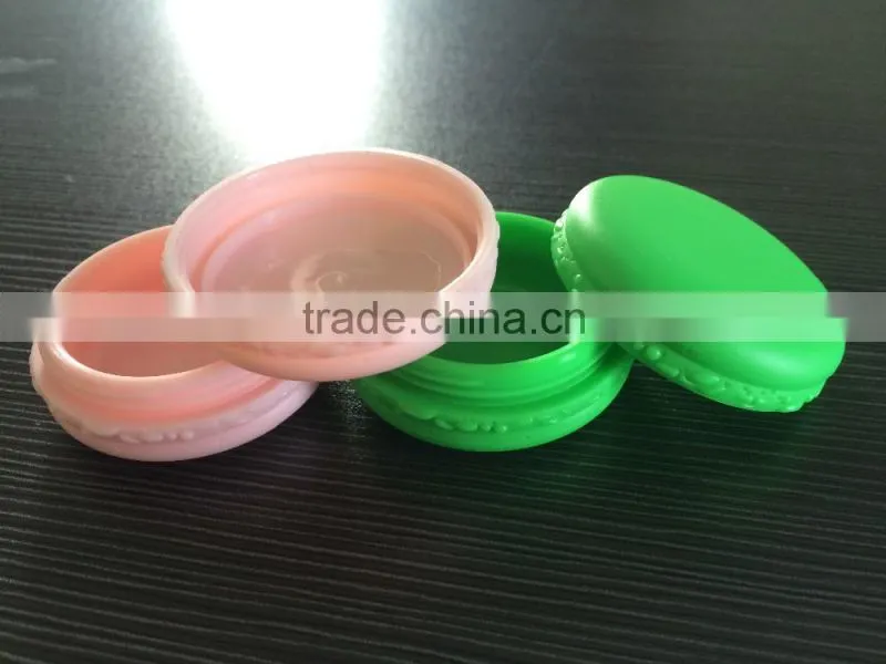 alibaba supplier cosmetic packaging colorful small pp cream jar