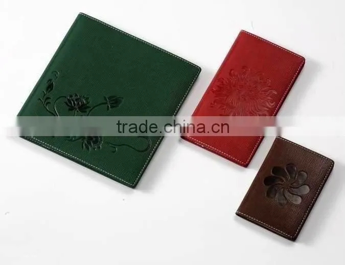 High quality customized made-in-china Leather Folder for diary(ZDF12-011)