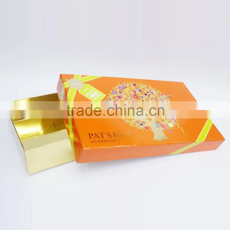 Wholesale alibaba Customized cosmetic box , cosmetic paper box with Elegant Design