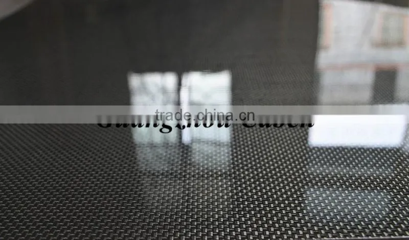 excellent high quality 3K pure silver glossy plain fiberglass laminate sheets with competitive price sale