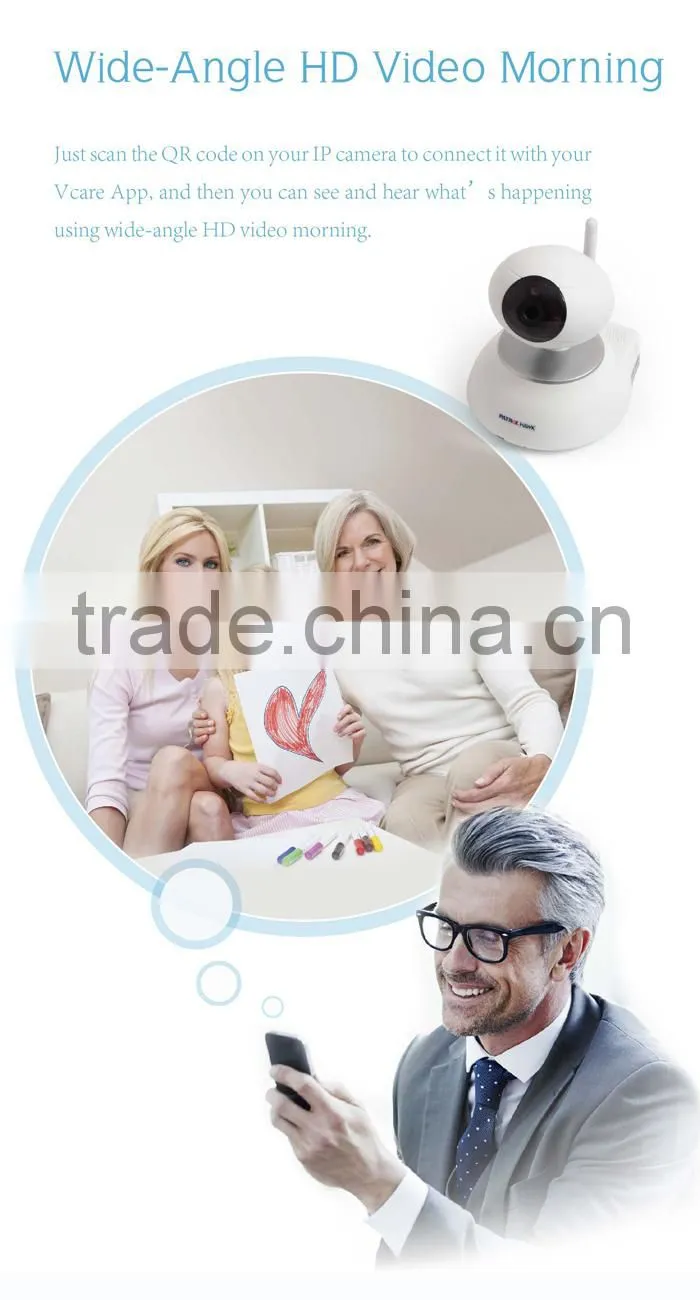 GSM Newest Home Security Alarm System with wifi camera