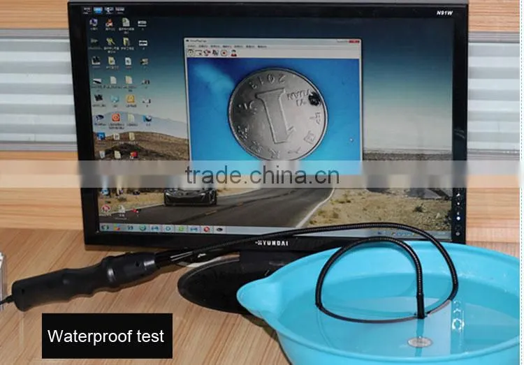 Handle 7MM USB gooseneck wire handle borescope car diagnostic tools gooseneck wire