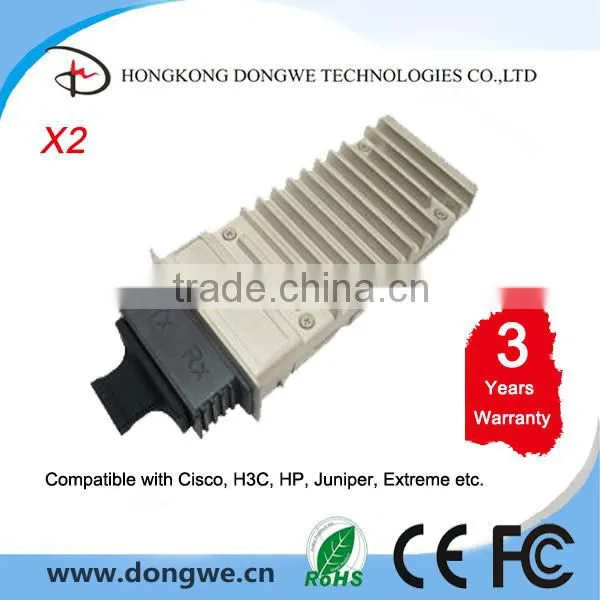 Optic X2 Module Transceiver, 10G, 1310nm, 10km, LC, Compatible with Cisco, HP, H3C etc