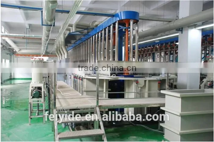 Feiyide Automatic Vertical Elevating Electroplating Line