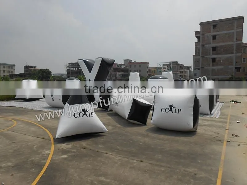 inflatable cylinder bunker/inflatable barrier bunker/inflatable paintball obstacle