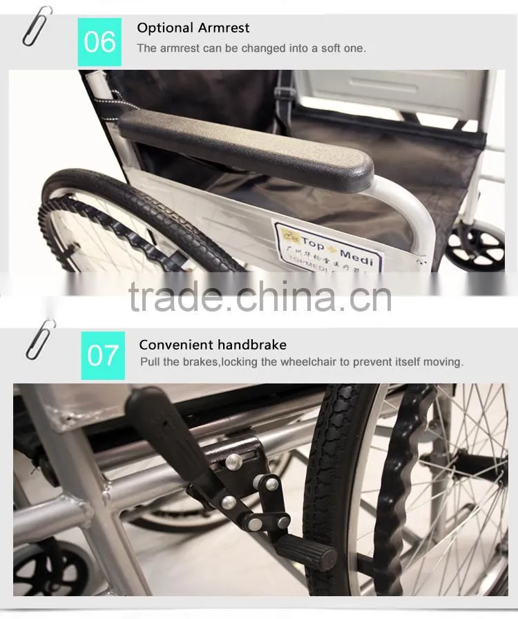Rehabilitation Therapy Supplies topmedi economy stainless steel wheelchair dubai