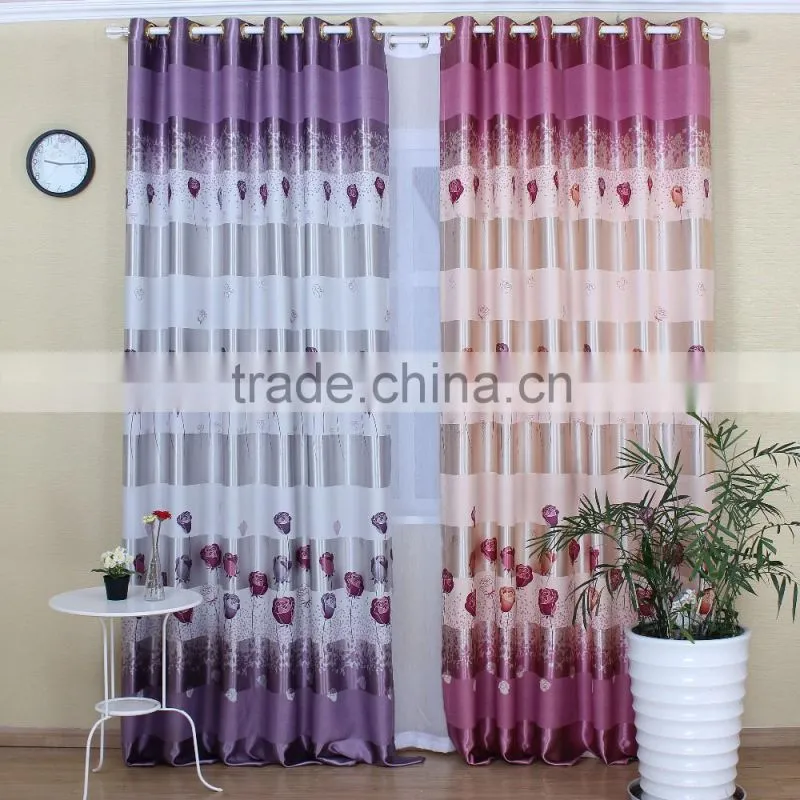 Curtain fabirc ,blackout and resist solarization fitness fabric