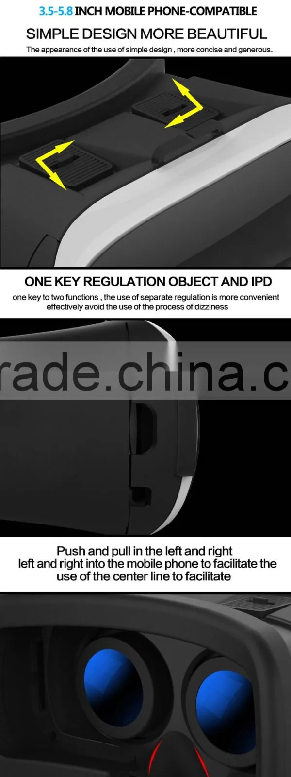 best price virtual reality vr shinecon vr box 3d vr glasses