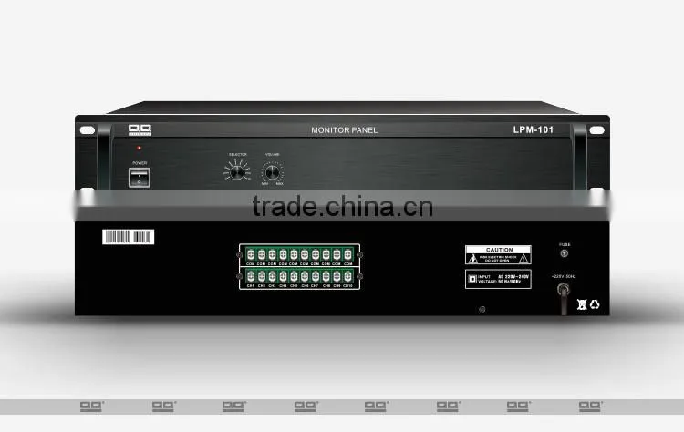 Factory High Quality 10 Channel Monitor Panel W/LED 10 Channel Speakers