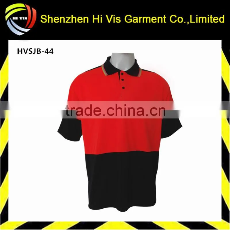 2014 High quality custom men blue polo shirt/Newest fashion men's red polo shirts