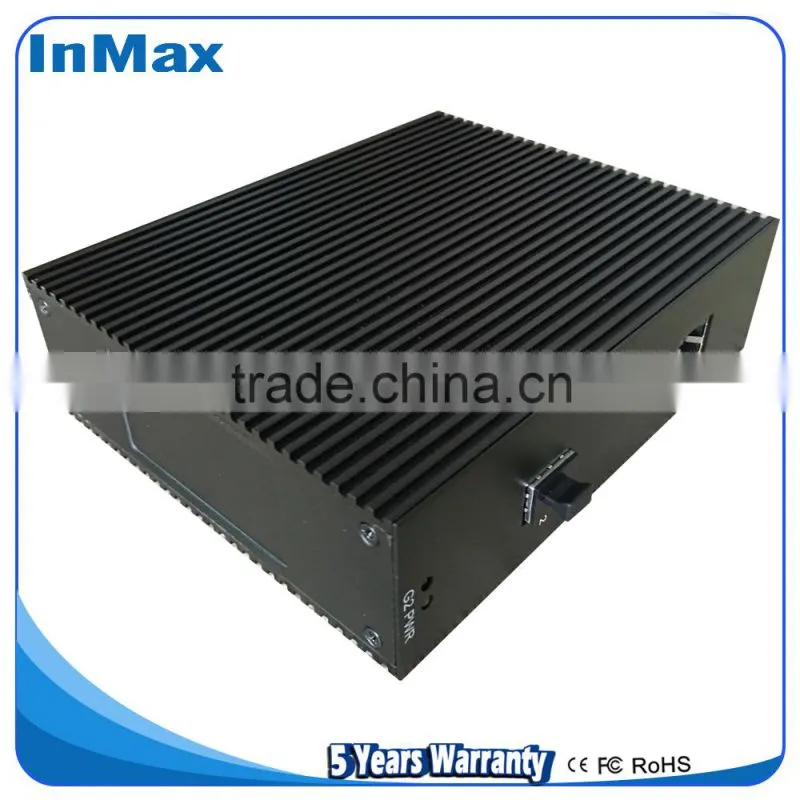 Full Gigabit 1x1000BaseX SFP and 1x10/100/1000BaseT(X)Ports Din-Rail Industrial Ethernet Switches i502A